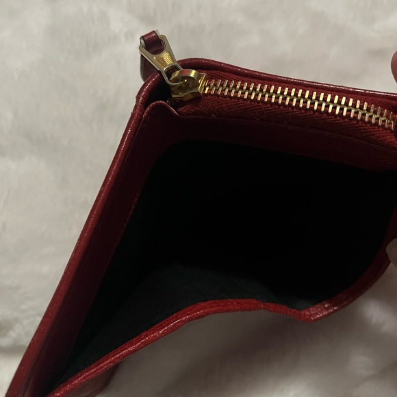 Authentic Red Balenciaga wallet - Picture 3 of 5